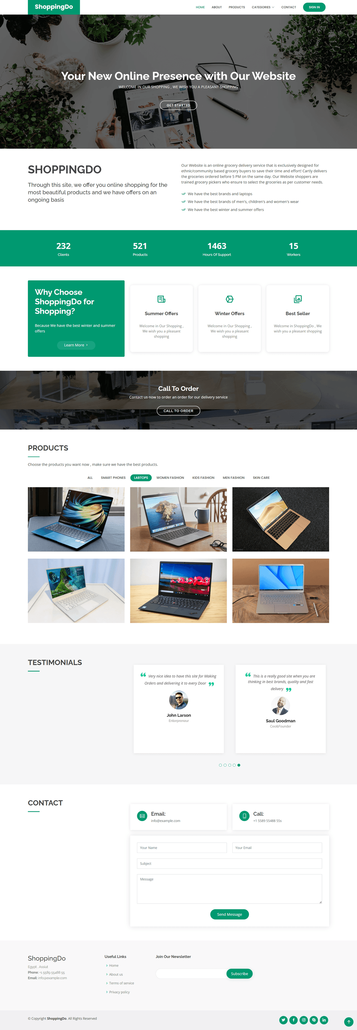 ShoppingDo ECommerce Platform