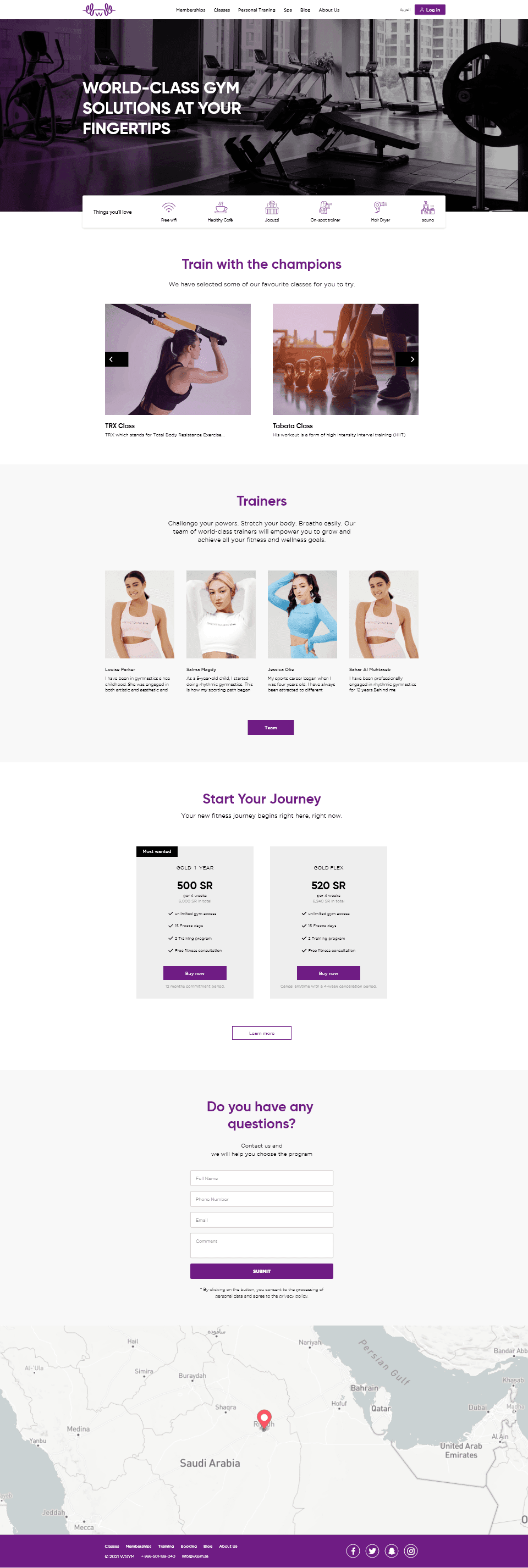 WGym - Fitness Management & Member Experience Platform